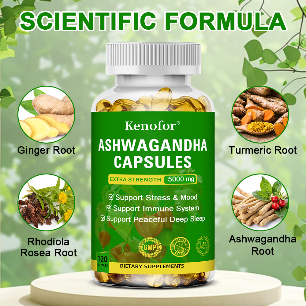 Капсулы с комплексом ашваганды – обзор и цена Herbal Wellness Blend